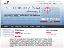 Tablet Screenshot of clico.pl